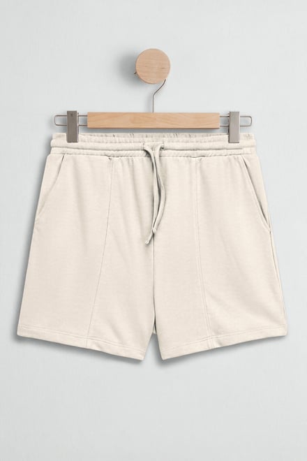 Quarter Zip Relaxed Sweatshirt and Short Set