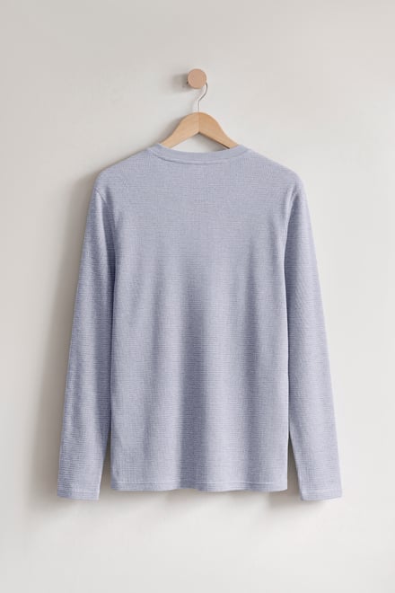 Long Sleeve Waffle T-Shirt