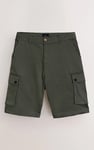 Men's Premium Cotton Stretch Cargo Shorts