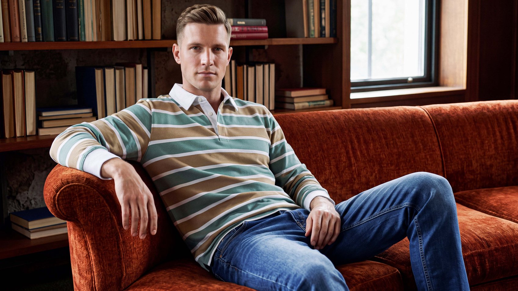 How to Style Striped Polo Shirts