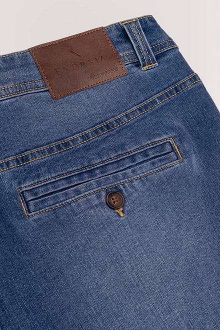 Men's Comfort Stretch Denim Shorts