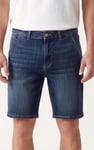 Mens mid-rise Denim Shorts