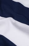 Mne's Pure Cotton  Striped Rugby Shirt