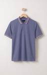 Red/Pink Tipped Polo Shirt
