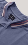 Red/Pink Tipped Polo Shirt
