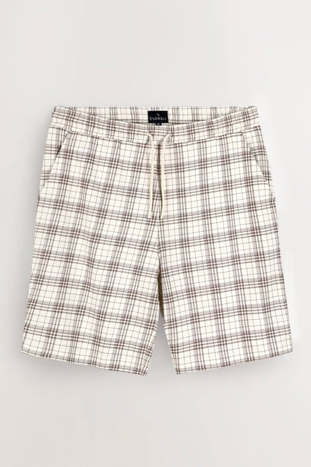 Men's Regular Fit Printed Cotton Jersey Shorts