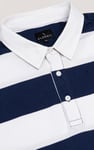 Men's Pure Cotton Rugby Pique Polo Shirt