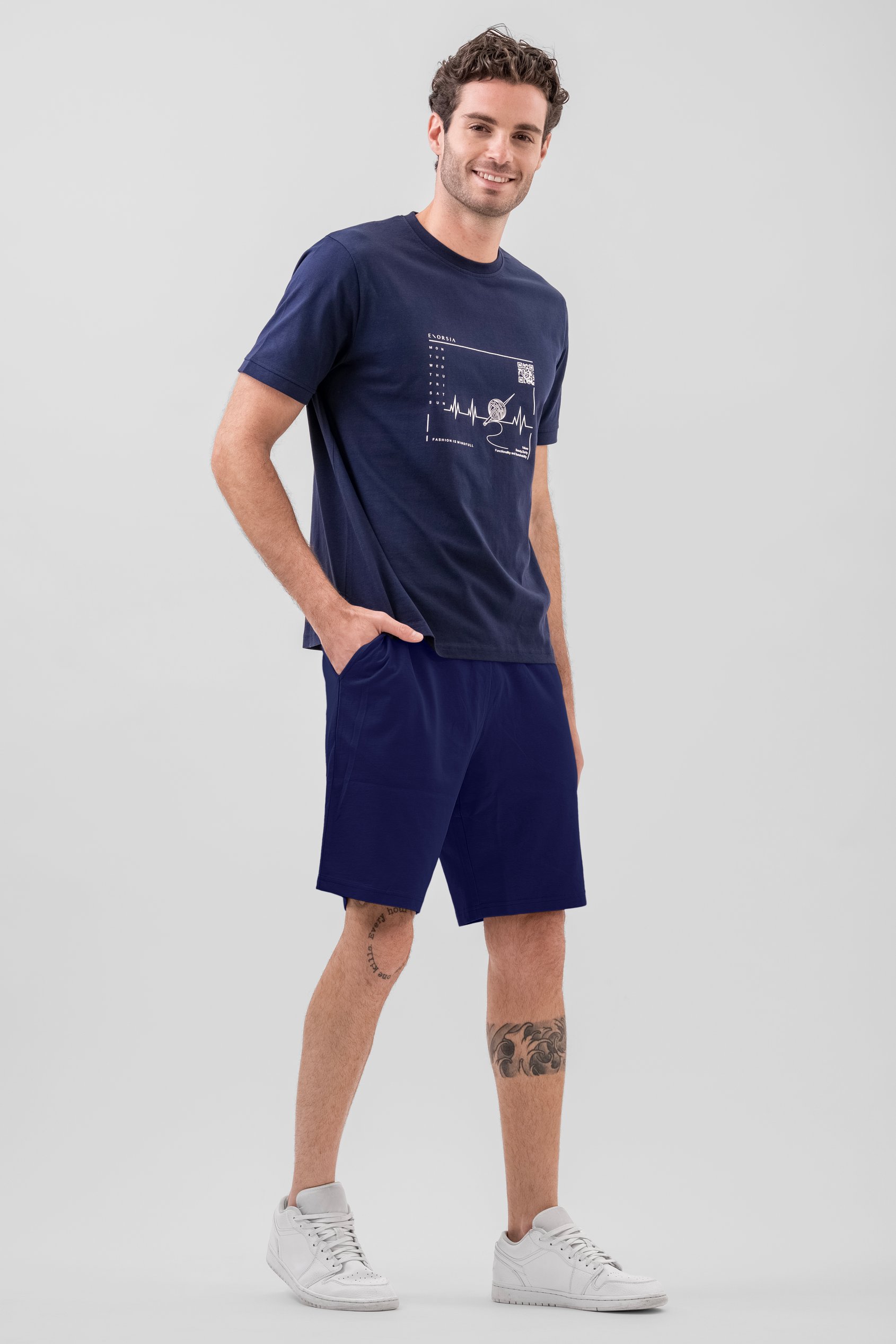 Men's 100 % Cotton Jersey Shorts