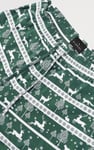 Fair Isle Reindeer Pattern Christmas Pyjama Bottoms