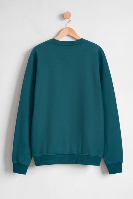 Christmas Regular-Fit Santa Print Sweatshirt