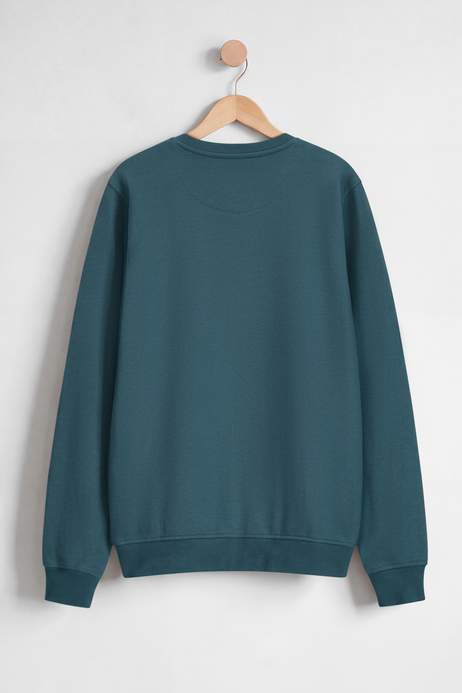 Christmas Regular-Fit Santa Print Sweatshirt