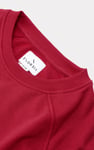Christmas Sweatshirt with Tie-Hem Long Sleeves