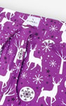 Festive Print Stretchy Joggers