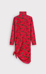 Asymmetrical Hem-Tie Dress