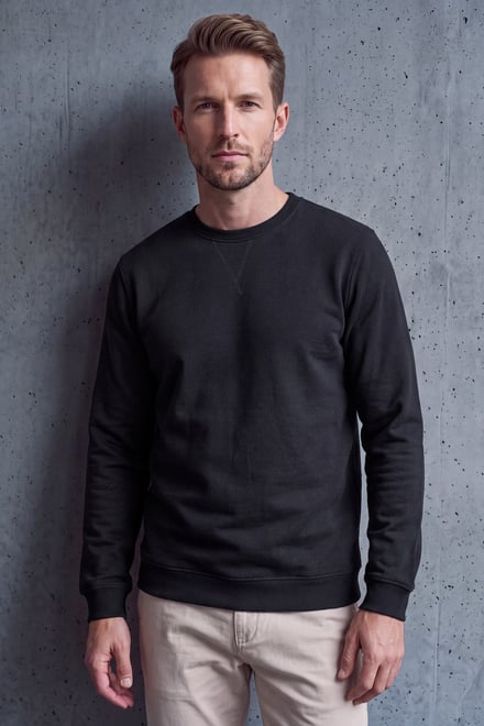 Men's Heavyweight Jacquard Ribbed Sweatshirt