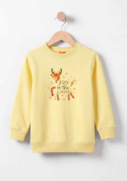 Boys Christmas Reindeer Sweatshirt (3yrs-9yrs)