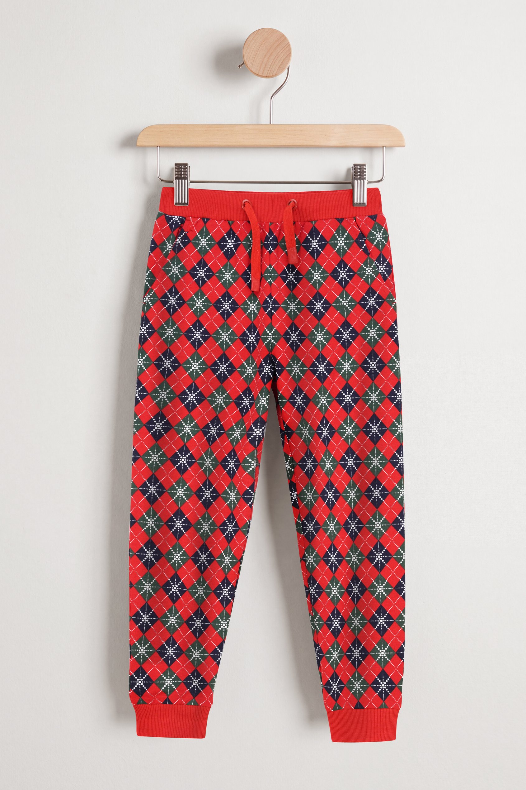 Boys Argyle Print Jogger (3yrs-9yrs)