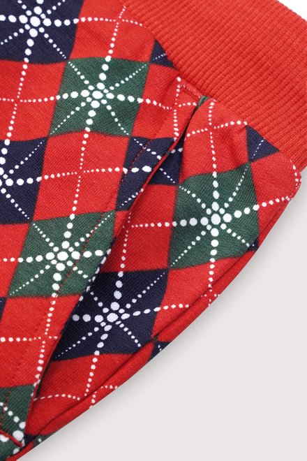 Boys Argyle Print Jogger (3yrs-9yrs)