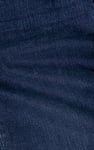 Women's Turn Up Knee Length Denim Shorts