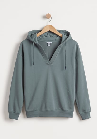 Women's Relaxed fit Drop Shoulder Terry Hoodie