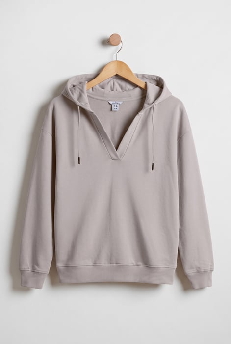 Women's Relaxed fit Drop Shoulder Terry Hoodie