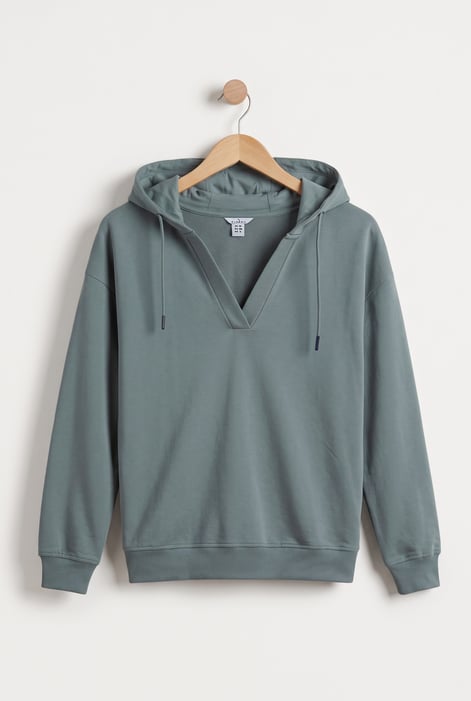 Women's Relaxed fit Drop Shoulder Terry Hoodie