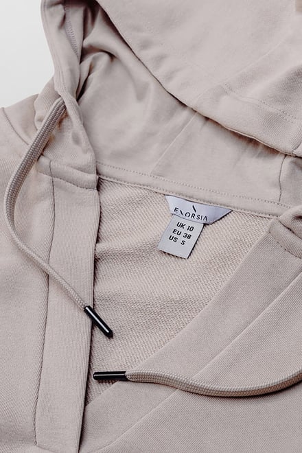 Women's Relaxed fit Drop Shoulder Terry Hoodie