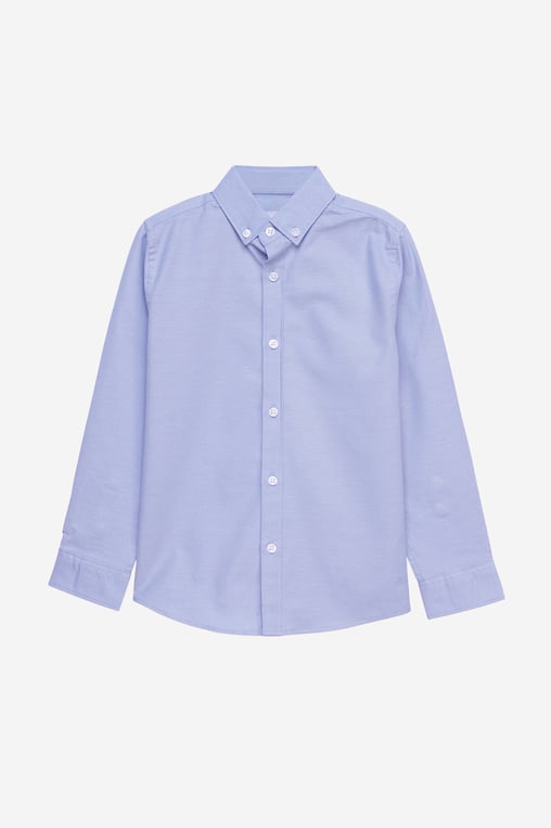 Boys LS Stretch Oxford Shirt (3-14yrs) | Enorsia (BS31662196)
