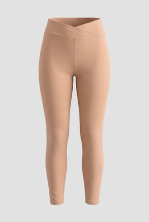 Brown Active Yoga Leggings