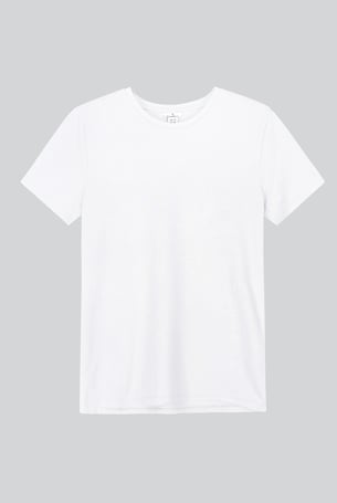 White Essential Crew Neck T-Shirt